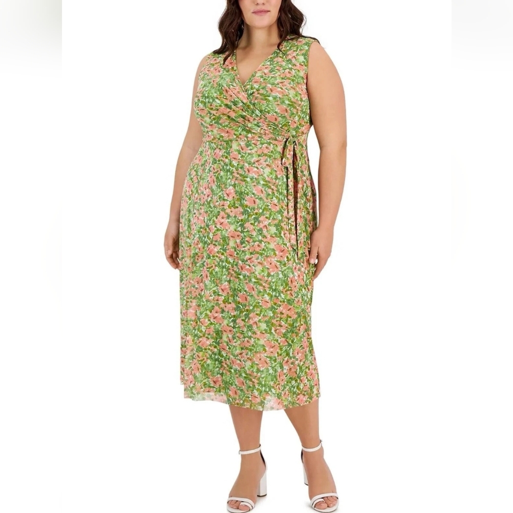 Anne Klein Midi Dress 2XL